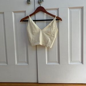 Cream tank top